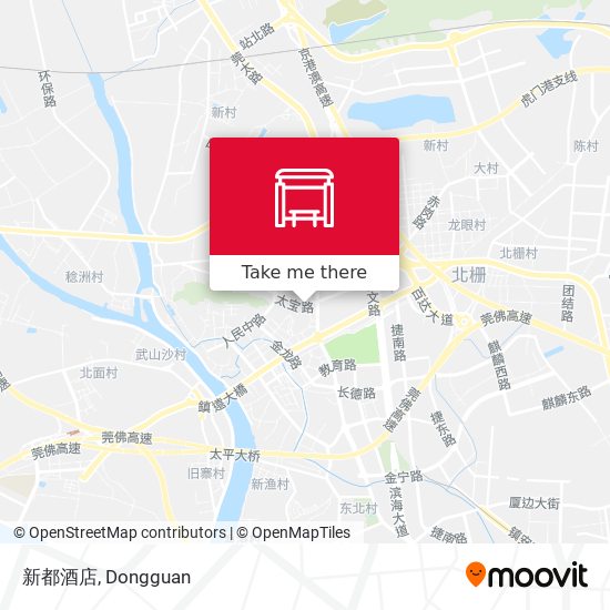 新都酒店 map