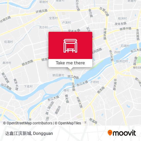 达鑫江滨新城 map
