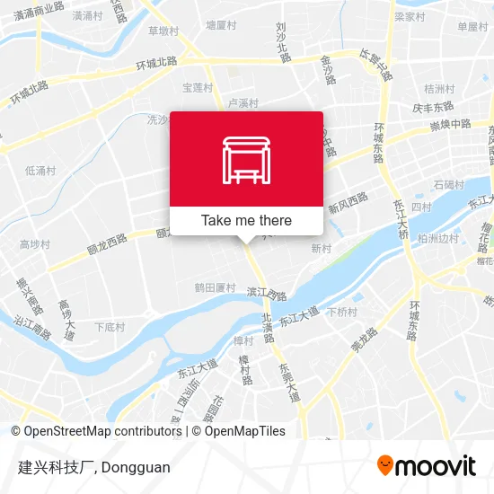 建兴科技厂 map