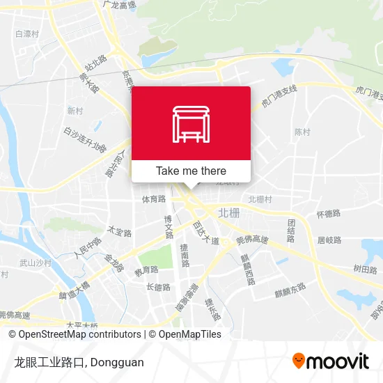 龙眼工业路口 map