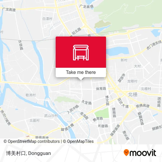 博美村口 map