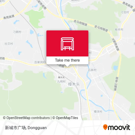 新城市广场 map