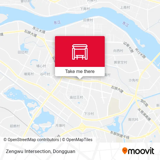 Zengwu Intersection map