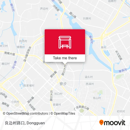 良边村路口 map