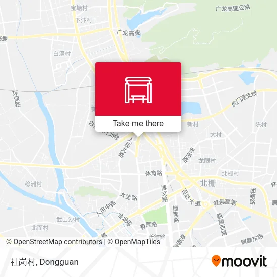 社岗村 map