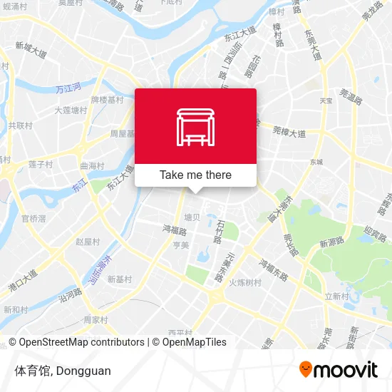 体育馆 map