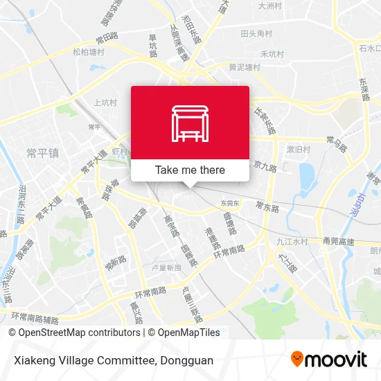 Xiakeng Village Committee map
