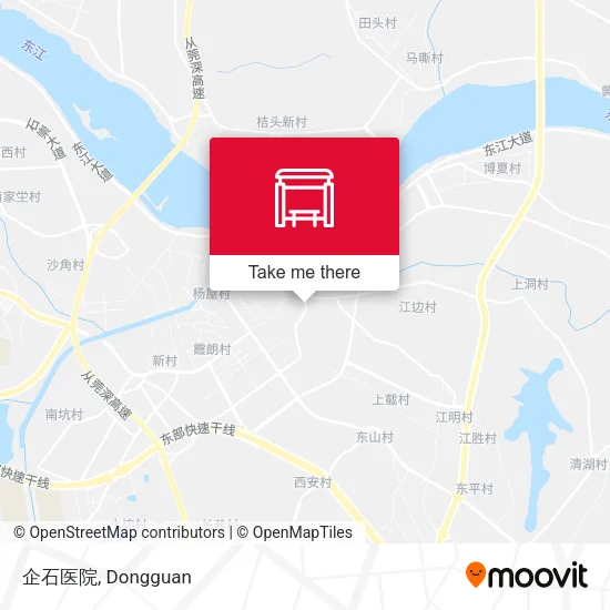 企石医院 map