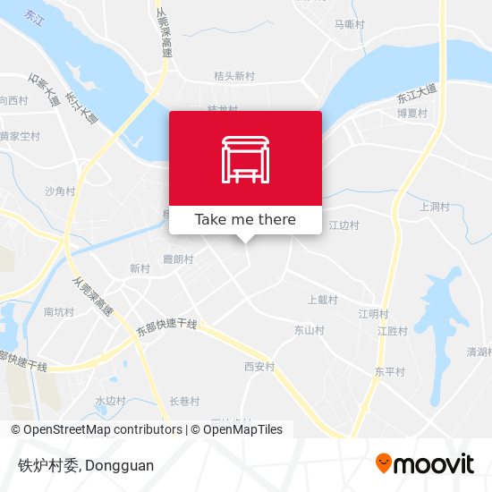 铁炉村委 map