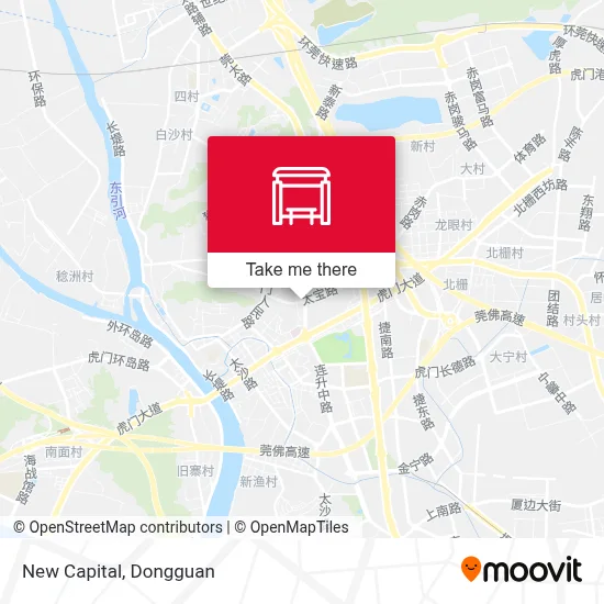 New Capital map