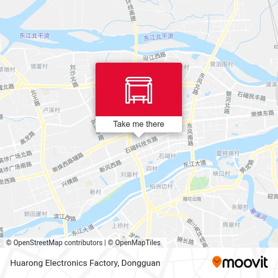 Huarong Electronics Factory map