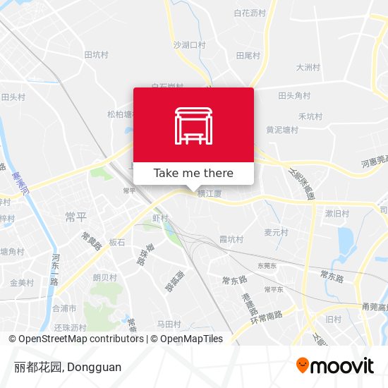 丽都花园 map