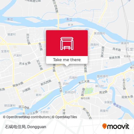 石碣电信局 map