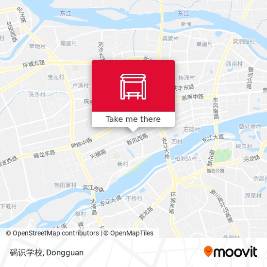 碣识学校 map