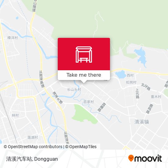 清溪汽车站 map