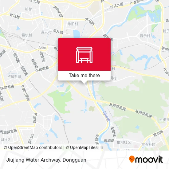 Jiujiang Water Archway map