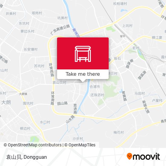 袁山贝 map