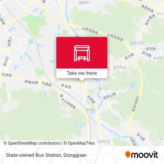 State-owned Bus Station map
