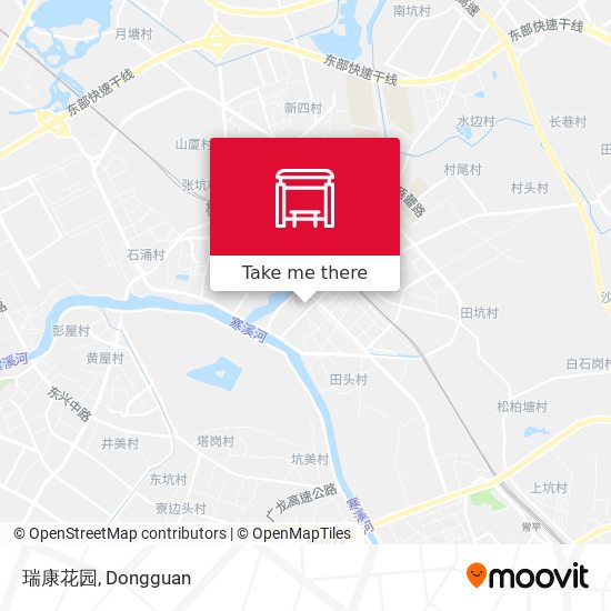 瑞康花园 map