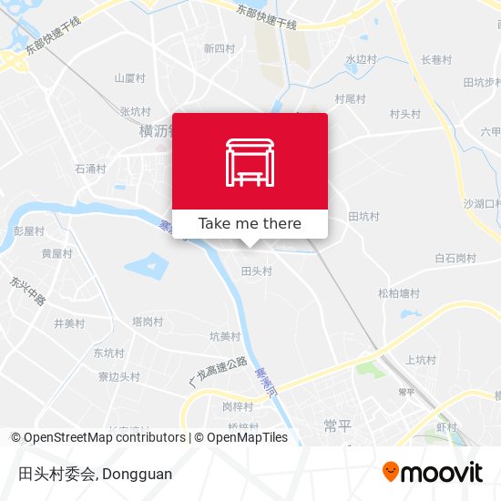 田头村委会 map