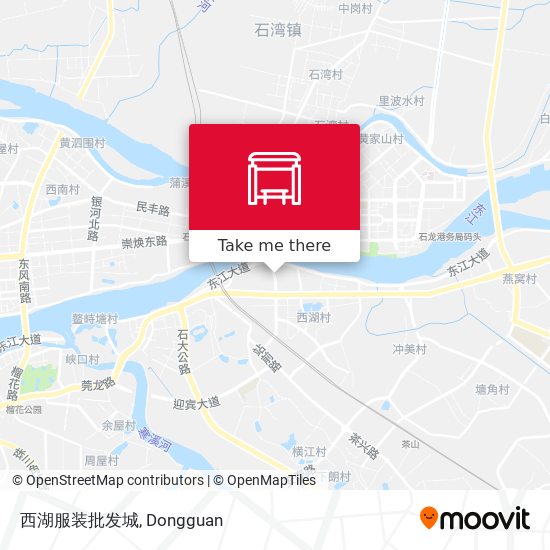 西湖服装批发城 map