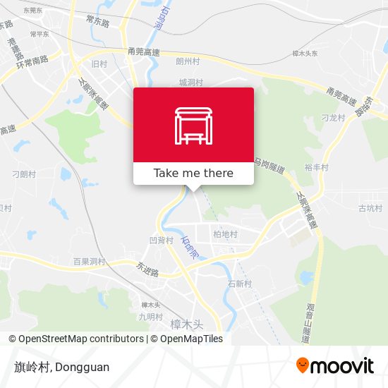 旗岭村 map