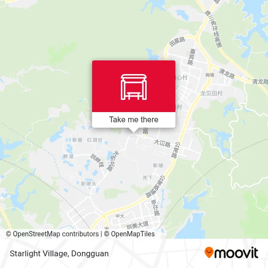 Starlight Village map
