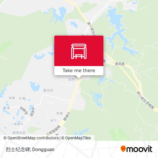 烈士纪念碑 map