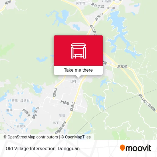 Old Village Intersection map