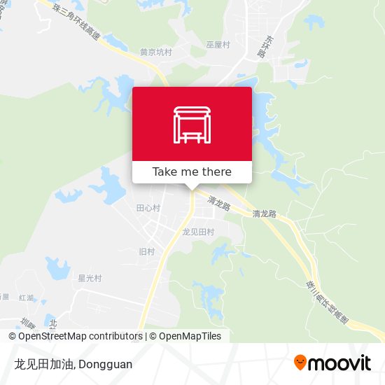 龙见田加油 map