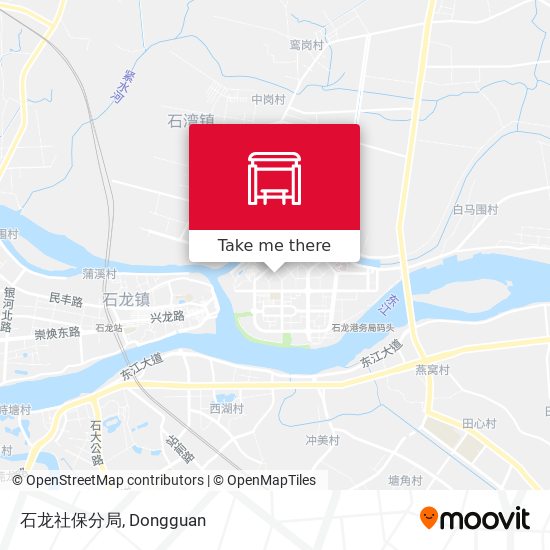 石龙社保分局 map