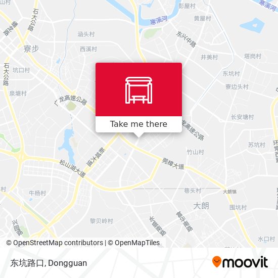 东坑路口 map