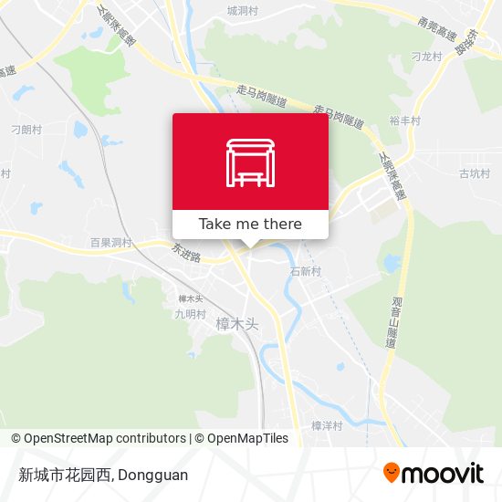 新城市花园西 map