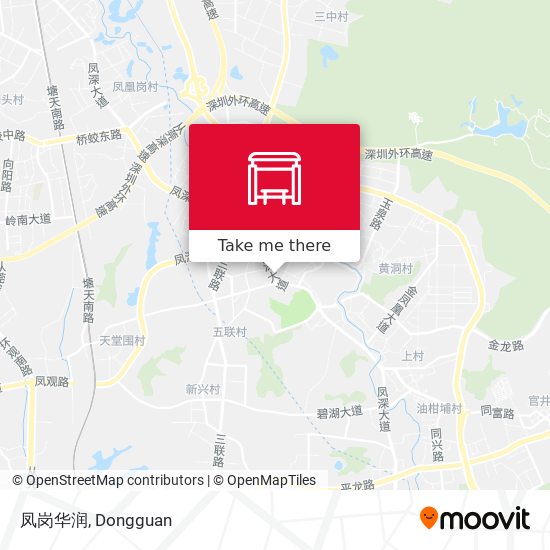 凤岗华润 map