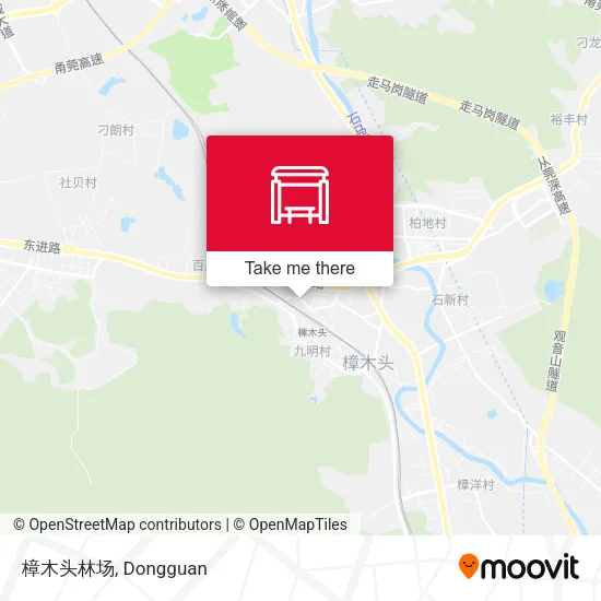 樟木头林场 map