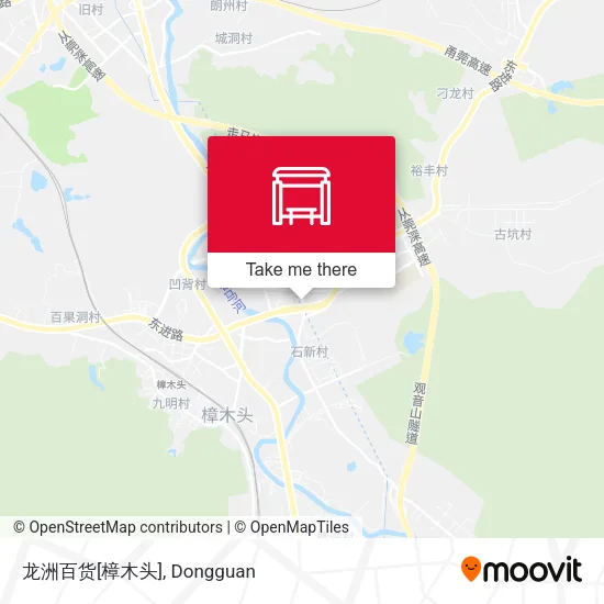 龙洲百货[樟木头] map