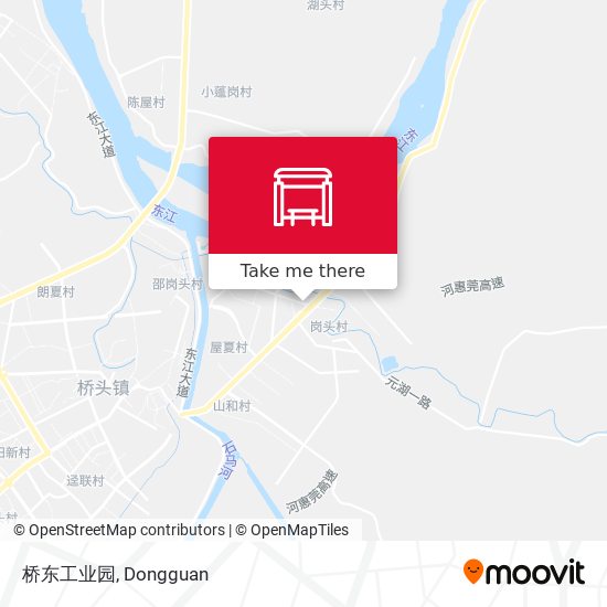 桥东工业园 map