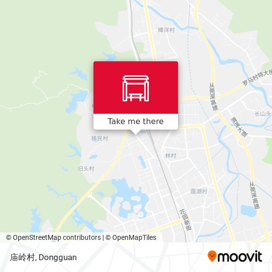 庙岭村 map