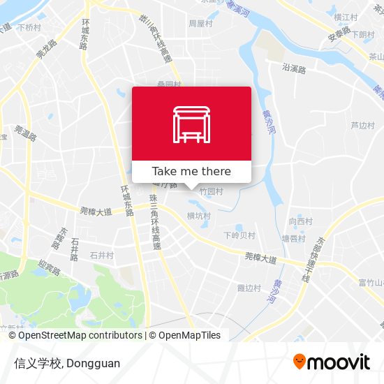信义学校 map