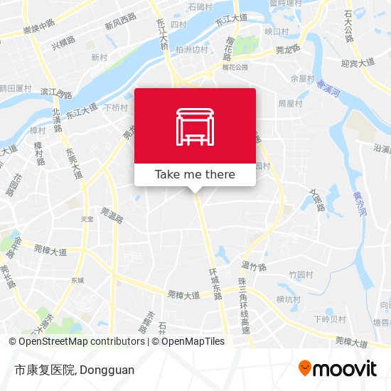 市康复医院 map