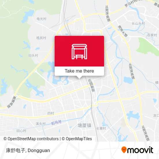 康舒电子 map