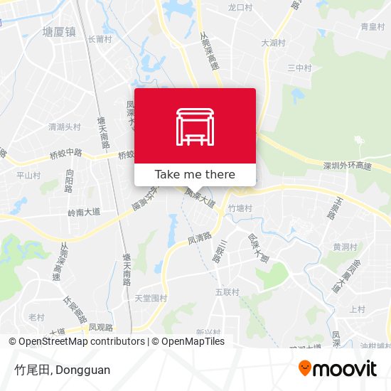 竹尾田 map