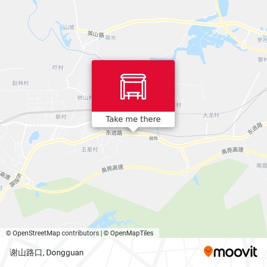 谢山路口 map