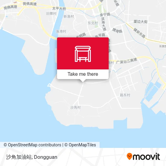 沙角加油站 map