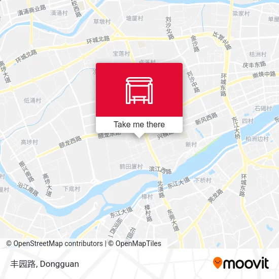 丰园路 map