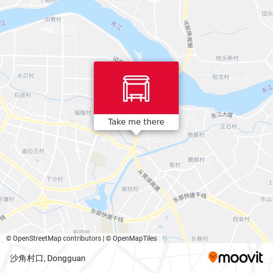 沙角村口 map