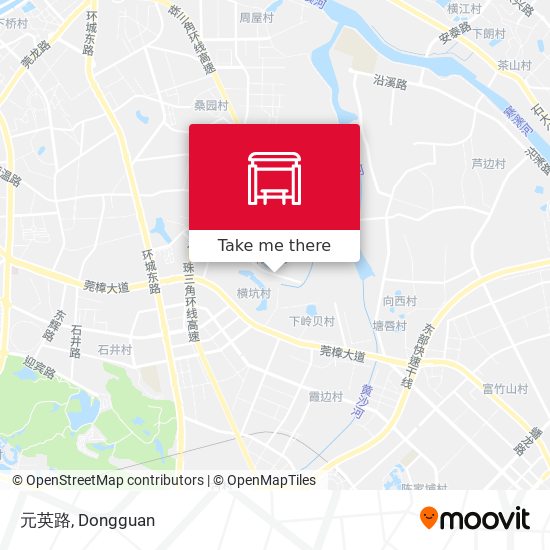 元英路 map