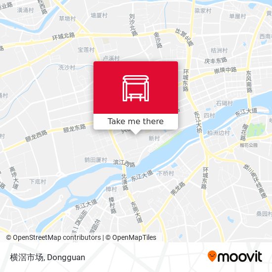 横滘市场 map