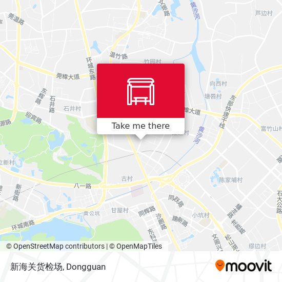 新海关货检场 map