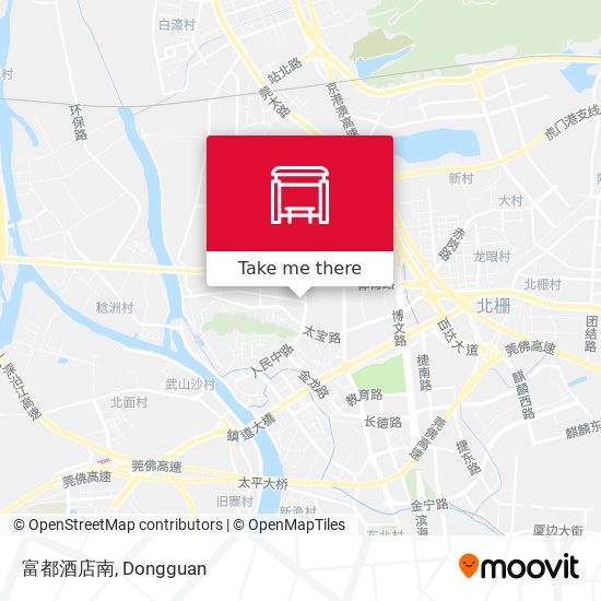 富都酒店南 map